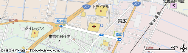 ホームプラザナフコ鹿島店周辺の地図
