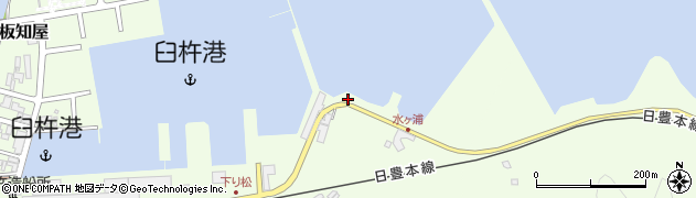 大分県臼杵市板知屋2周辺の地図