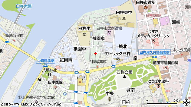 〒875-0041 大分県臼杵市臼杵の地図