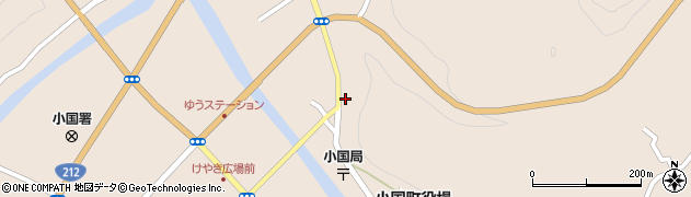 熊本県阿蘇郡小国町宮原1537周辺の地図