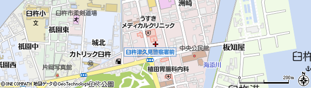 臼杵中央ロータリークラブ周辺の地図