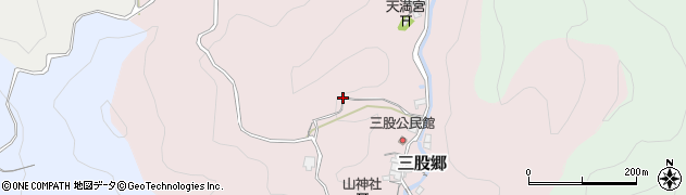 長崎県東彼杵郡波佐見町三股郷周辺の地図