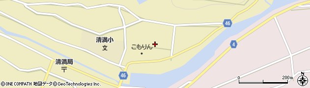 愛媛県宇和島市津島町岩渕477周辺の地図