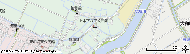 福岡県柳川市有明町2203周辺の地図