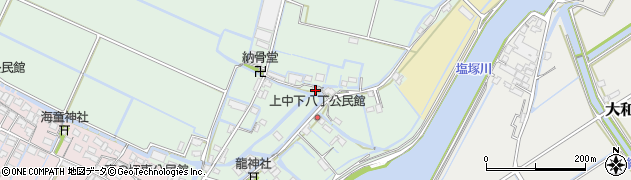 福岡県柳川市有明町1175周辺の地図