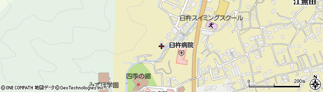 大分県臼杵市江無田1587周辺の地図