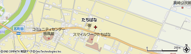 佐賀県嬉野市塩田町大字五町田甲1356周辺の地図