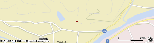 愛媛県宇和島市津島町岩渕周辺の地図