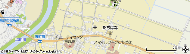 佐賀県嬉野市塩田町大字五町田甲1331周辺の地図