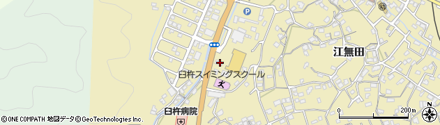 大分県臼杵市江無田1479周辺の地図