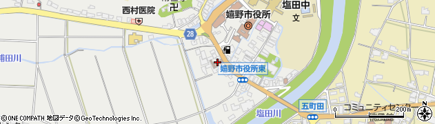塩田郵便局周辺の地図