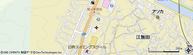 大分県臼杵市江無田1484周辺の地図