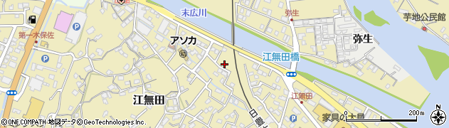 大分県臼杵市江無田1355周辺の地図