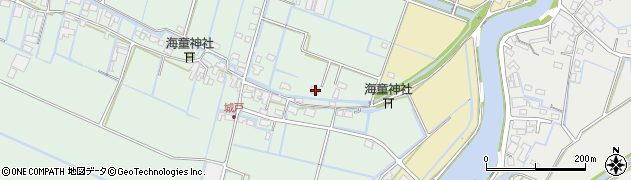 福岡県柳川市有明町1092周辺の地図
