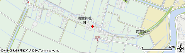福岡県柳川市有明町1212周辺の地図