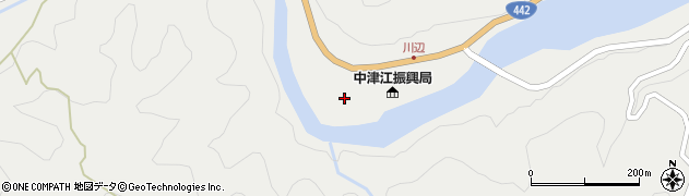 大分県日田市中津江村栃野2328周辺の地図