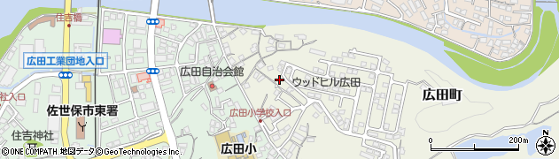 長崎県佐世保市広田町773周辺の地図