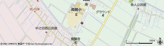 福岡県柳川市有明町1285周辺の地図