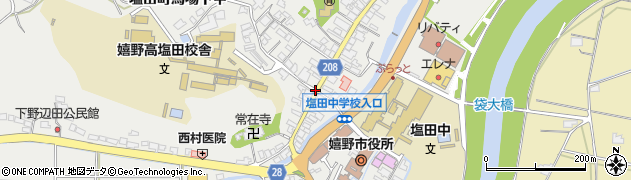 佐賀銀行前周辺の地図