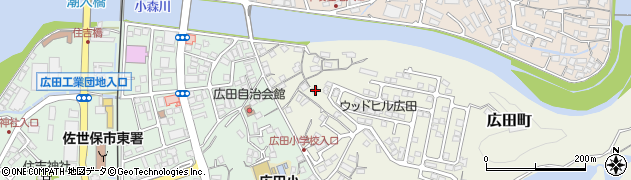 長崎県佐世保市広田町770周辺の地図
