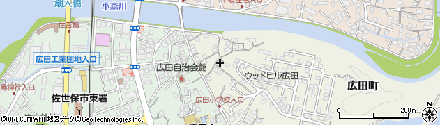 長崎県佐世保市広田町769周辺の地図