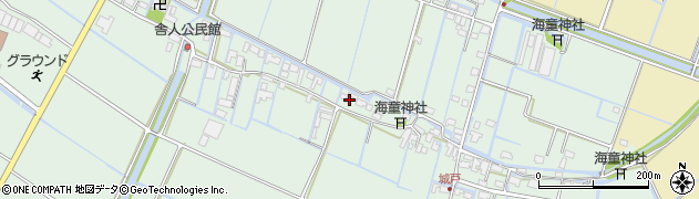 福岡県柳川市有明町1281周辺の地図