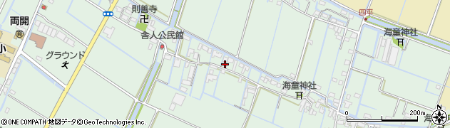 福岡県柳川市有明町1314周辺の地図