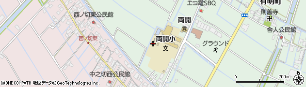 福岡県柳川市有明町1269周辺の地図