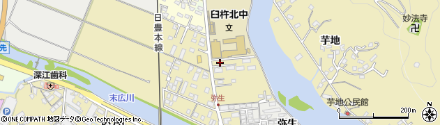 大分県臼杵市江無田131周辺の地図