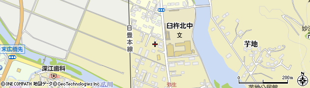 大分県臼杵市江無田88周辺の地図