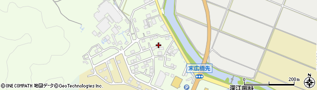 ダスキン末廣支店周辺の地図