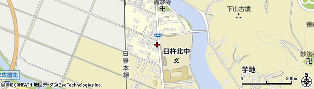 大分県臼杵市緑周辺の地図