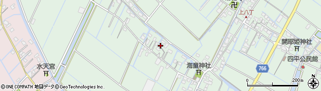 福岡県柳川市有明町1515周辺の地図