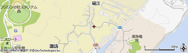 大分県臼杵市硴江327周辺の地図