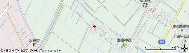福岡県柳川市有明町1128周辺の地図