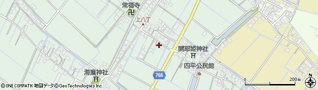 福岡県柳川市有明町594周辺の地図