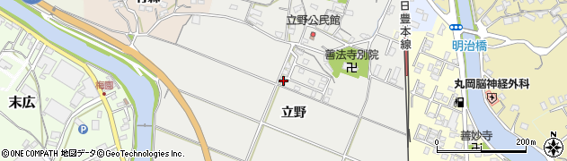 大分県臼杵市井村2218周辺の地図