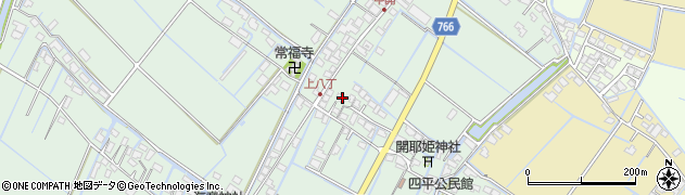 福岡県柳川市有明町774周辺の地図