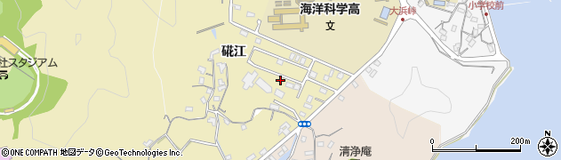 大分県臼杵市硴江1848周辺の地図