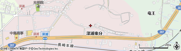 佐賀県杵島郡白石町深浦東分2467周辺の地図