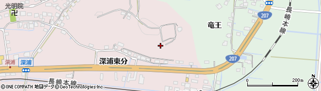 佐賀県杵島郡白石町深浦東分5943周辺の地図