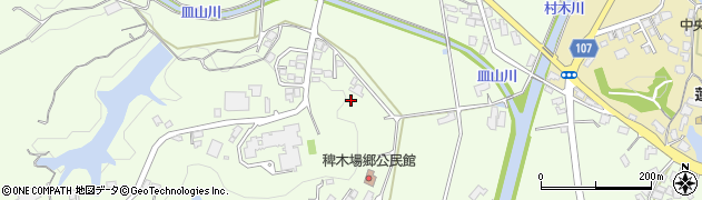 長崎県波佐見町（東彼杵郡）稗木場郷周辺の地図