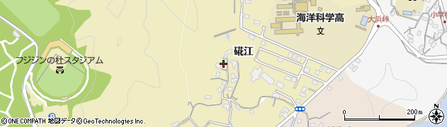 大分県臼杵市硴江345周辺の地図