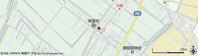 福岡県柳川市有明町759周辺の地図