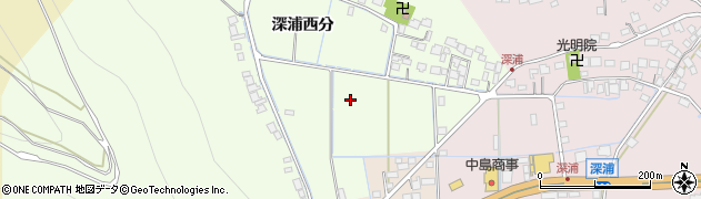 佐賀県白石町（杵島郡）深浦西分周辺の地図