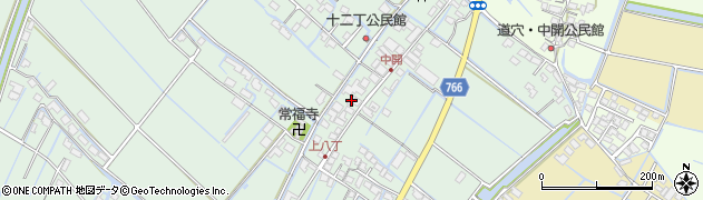 福岡県柳川市有明町134周辺の地図