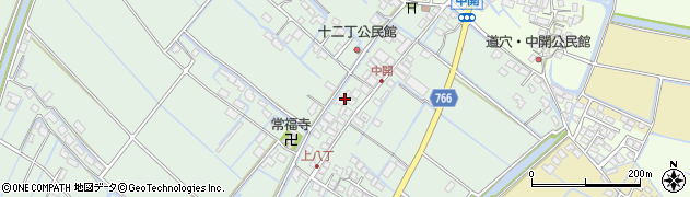 福岡県柳川市有明町166周辺の地図