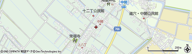 福岡県柳川市有明町137周辺の地図