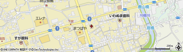 宿コミュニティセンター周辺の地図
