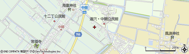 福岡県柳川市有明町7周辺の地図